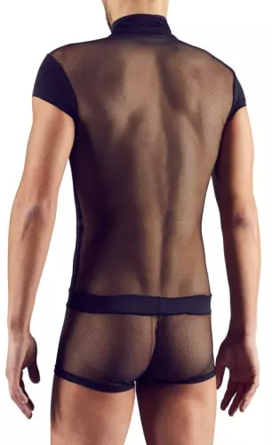 Body sexy PLAYSUIT Zwart – 3/7