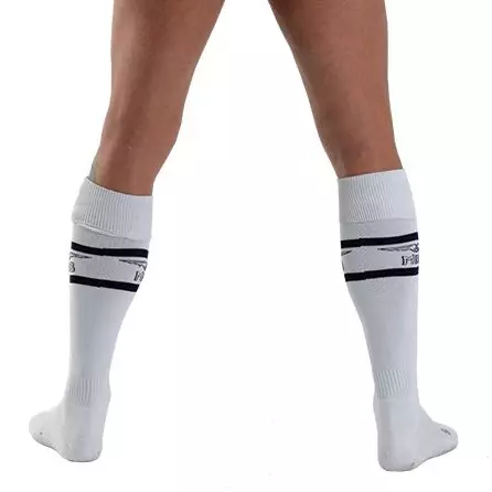 Hoge sokken URBAN FOOTBALL SOCKS Wit-Zwart – 2/3