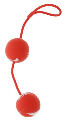 Duo Balls Geisha Balls 11 x 3.3cm Red