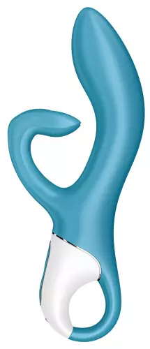 Vibro Kaninchen EMBRACE ME Satisfyer 20cm Blau – 3/7