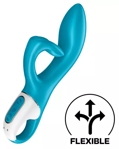 Vibro Kaninchen EMBRACE ME Satisfyer 20cm Blau – 7/7