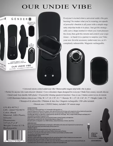 Ferngesteuerter Klitoris-Stimulator Our Undie Vibe 10 Vibrationen – 4/4