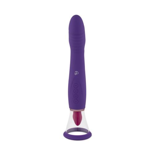Pleasure Pump clitoris and G-spot stimulator 26cm
