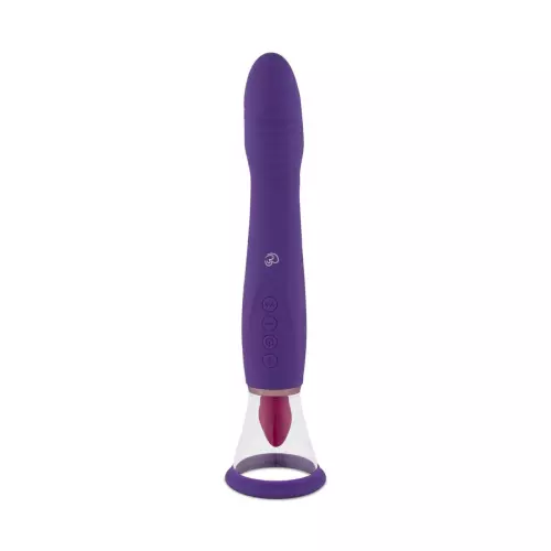 Klitoris- und G-Punkt-Stimulator Pleasure Pump 26cm – 1/17