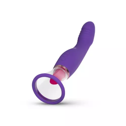 Klitoris- und G-Punkt-Stimulator Pleasure Pump 26cm – 13/17