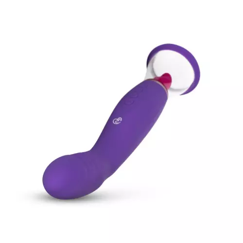 Klitoris- und G-Punkt-Stimulator Pleasure Pump 26cm – 14/17