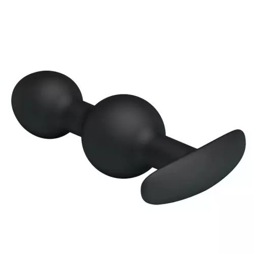 DUO Heavy Balls Silicone Butt Plug 10.4 x 2.6 cm – 5/9