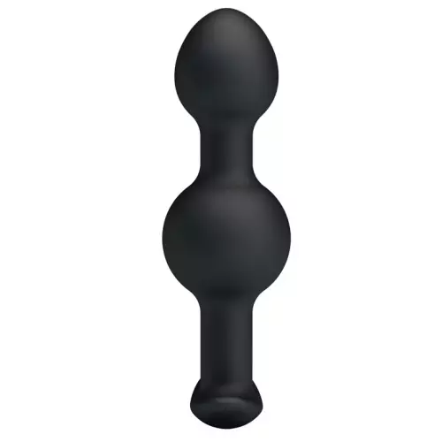 DUO Heavy Balls Silicone Butt Plug 10.4 x 2.6 cm – 7/9