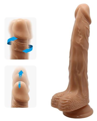 Bodach vibrating rotary dildo 16 x 3.7cm