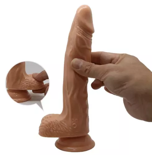 Vibrierende und rotative Dildo Bodach 16 x 3.7cm – 8/8