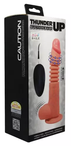 Vibrierende Stoß-Dildo Thunder Up 17 x 4cm – 2/7