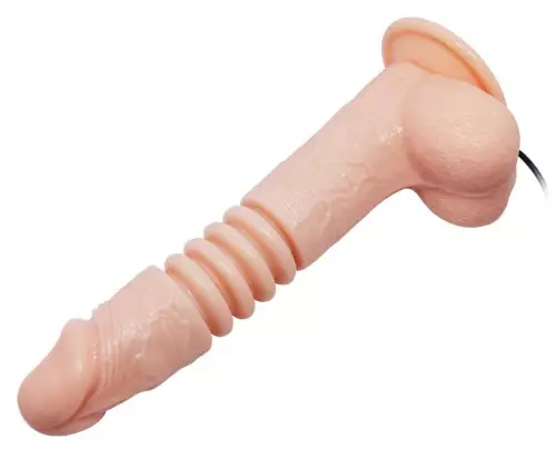 Vibrierende Stoß-Dildo Thunder Up 17 x 4cm – 5/7