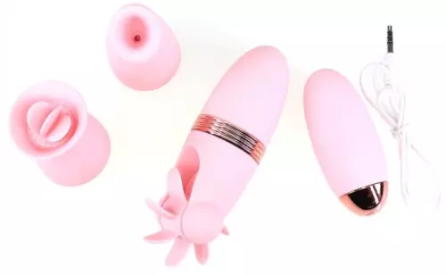 Kit Klitoris-Stimulation Lilo Magic 3 Aufsätze – 6/7