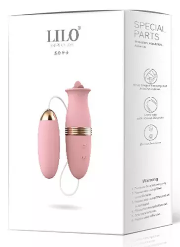 Klitoris-Stimulator Lilo Tongue Rosa – 2/8
