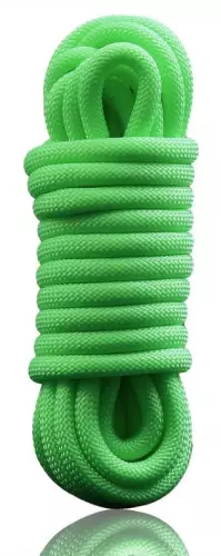Bondage-Seil Luminous 10M Grün – 1/4