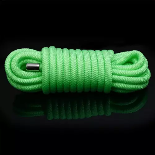 Bondage-Seil Luminous 10M Grün – 2/4