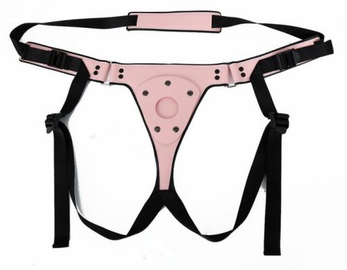 Dildo-belt harness Pink Pants Rose