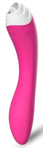 Clitoris and G-spot stimulator Licky 20cm Rose