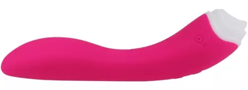 Klitoris- und G-Punkt-Stimulator Licky 20 cm Rosa – 3/4