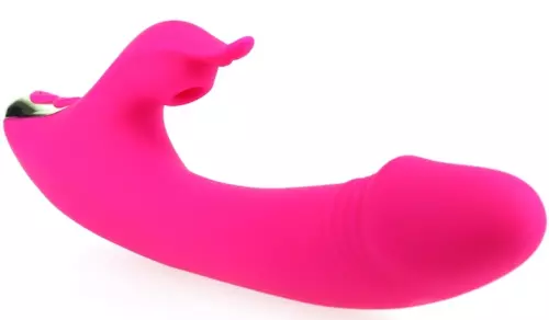 Vibrator Rabbit mit Ansaugung Amant Vibe 22 cm Rosa – 4/7