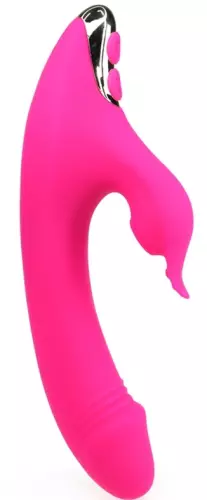 Vibrator Rabbit mit Ansaugung Amant Vibe 22 cm Rosa – 7/7