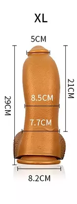 Silikon Dildo Ashika XL 21 x 8,5 cm – 8/8
