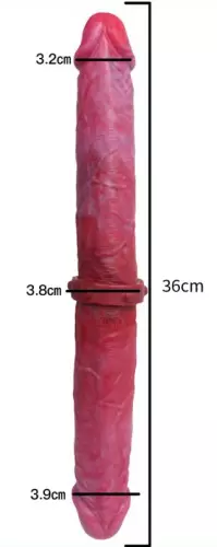 Doppel Dildo Duo Real 36 x 4.3cm – 6/10