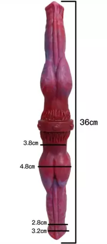 Doppel Dildo Duo Dragon 35 x 4.8cm – 5/10