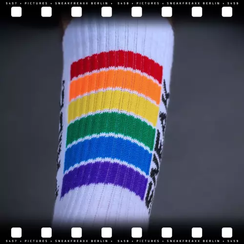 Weiße Socken SneakFreaxx Pride – 4/7