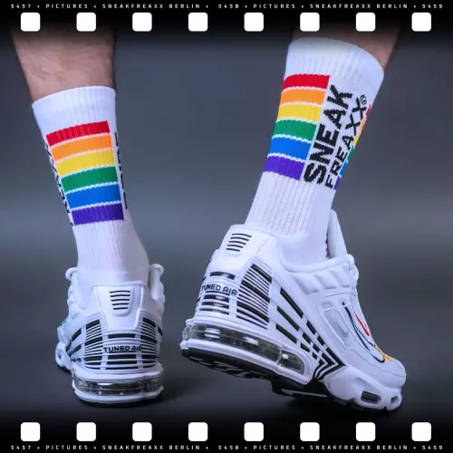 Weiße Socken SneakFreaxx Pride – 5/7