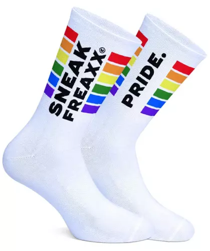 Weiße Socken SneakFreaxx Pride – 7/7