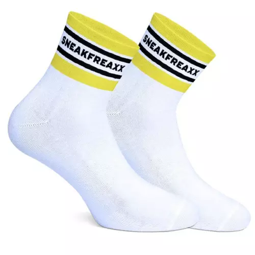 Kurze Socken STINKY SOXX SHORT Weiß – 3/5