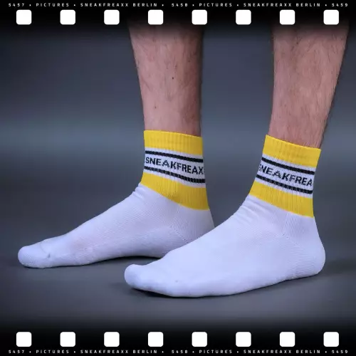 Kurze Socken STINKY SOXX SHORT Weiß – 4/5