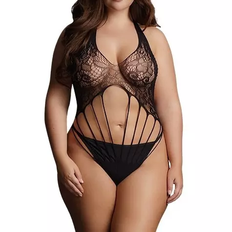 STRAPPY LACE body Zwart – 1/8