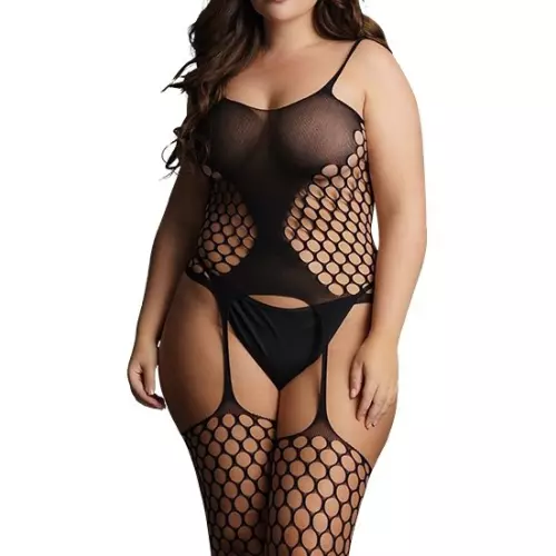 Body und Strümpfe FENCE NET Schwarz – 1/8