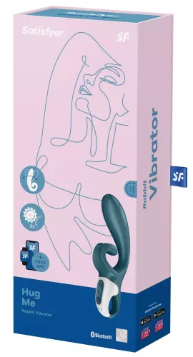 Vibrator Rabbit Hug Me Satisfyer 20cm – 3/8