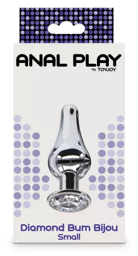 Schmuck-Analplug Diamond Bum S 9 x 3.2cm – 2/5