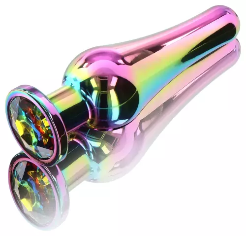 Schmuck-Analplug Twilight Bum L 12 x 4cm – 3/5