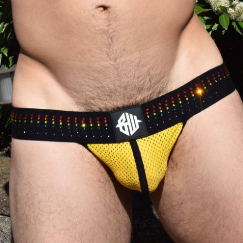 PRIDE STUD Jockstrap Yellow