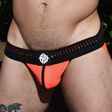 PRIDE STUD Jockstrap Orange