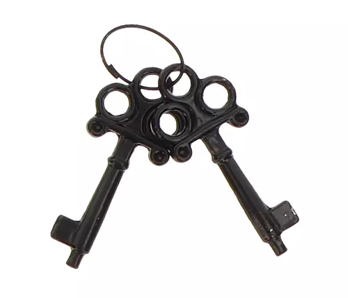 Handschellen aus Metall Fun Cuffs Schwarz – 3/4