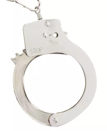 Handschellen aus Metall Fun Cuffs Versilbert – 2/4