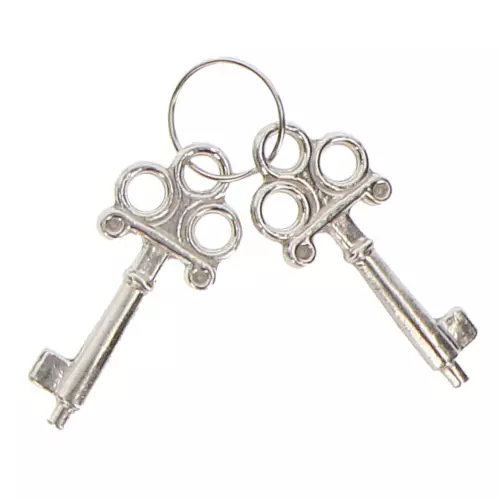 Handschellen aus Metall Fun Cuffs Versilbert – 3/4