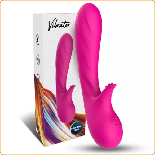 Vibrator Kaninchen Romance 18cm Rosa – 3/3