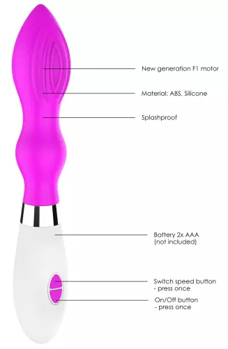 Vibrator Astraea 12 x 3.6cm Rosa – 7/8