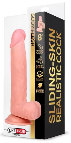 Realistischer Dildo Slidy Cock 15 x 4cm – 2/7