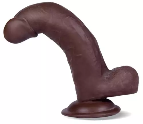 Realistischer Dildo Slidy Cock 15 x 4cm Braun – 3/7