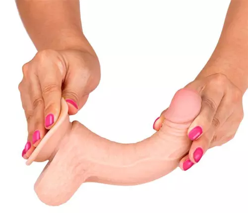 Realistischer Dildo Slidy Cock 12,5 x 3,8cm – 5/6