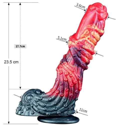 Dildo Dragon DRYZ 19 x 5cm – 10/11