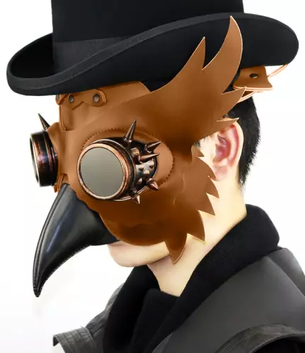 Steampunk-Maske Eule – 2/8
